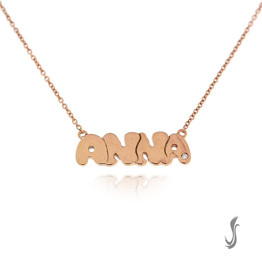 jewelora Collana con Nome Collana Donna Personalizzata Collana con Pietra di Nascita Collana in Argento Personalizzata per Moglie, Figlia, Mamma, Fidanzata, Amica