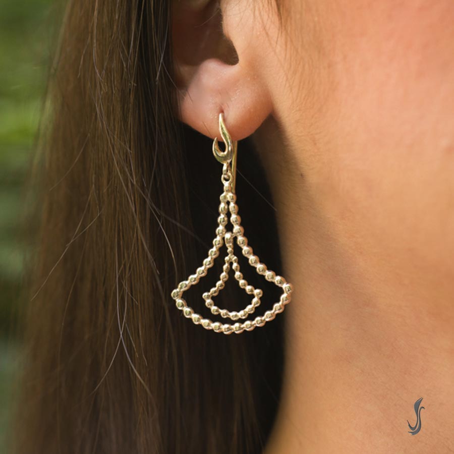 Orecchini Pendenti in Argento Cleo