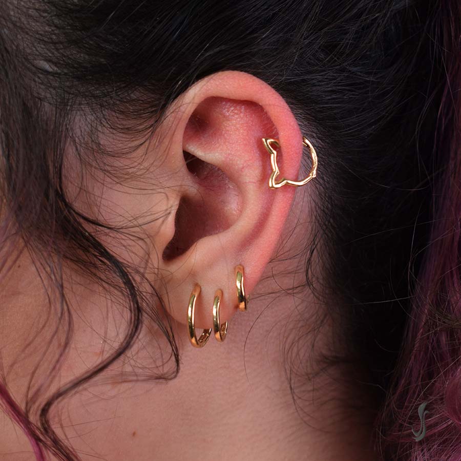 piercing helix gattino