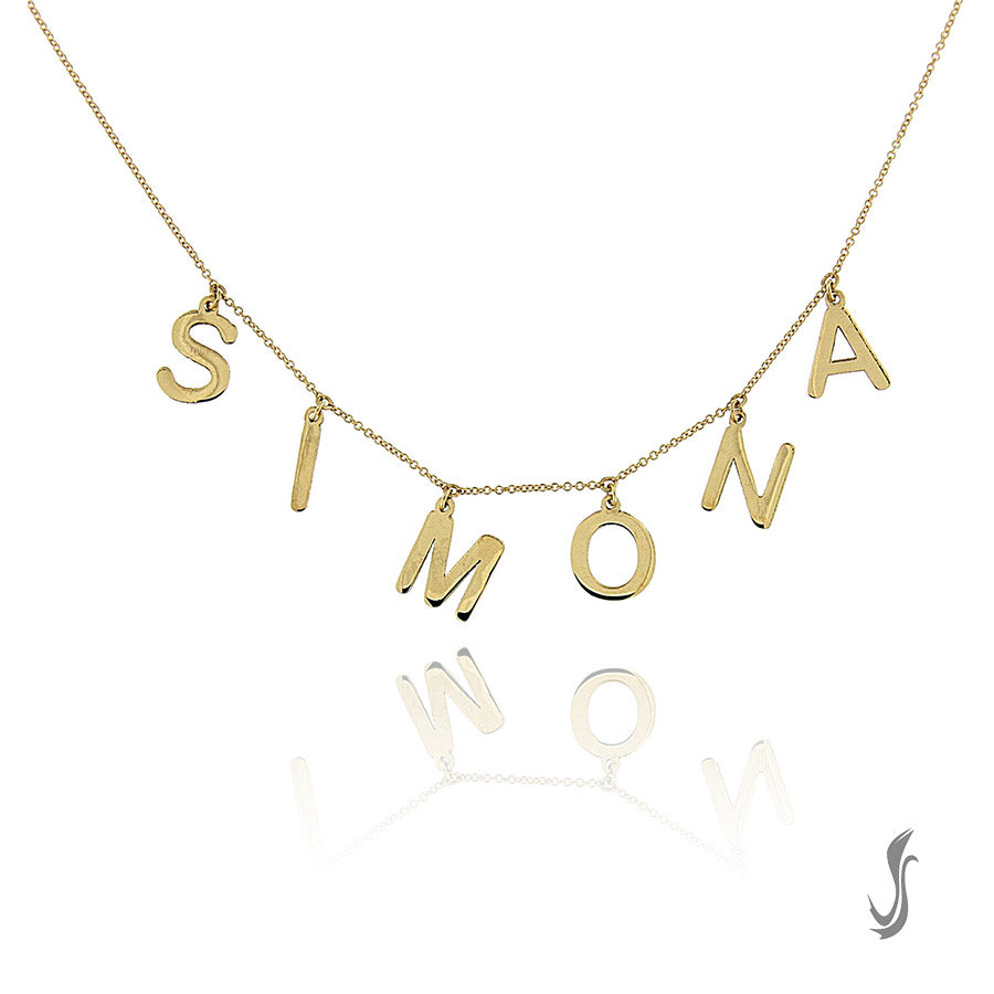 Collana con Nome oro