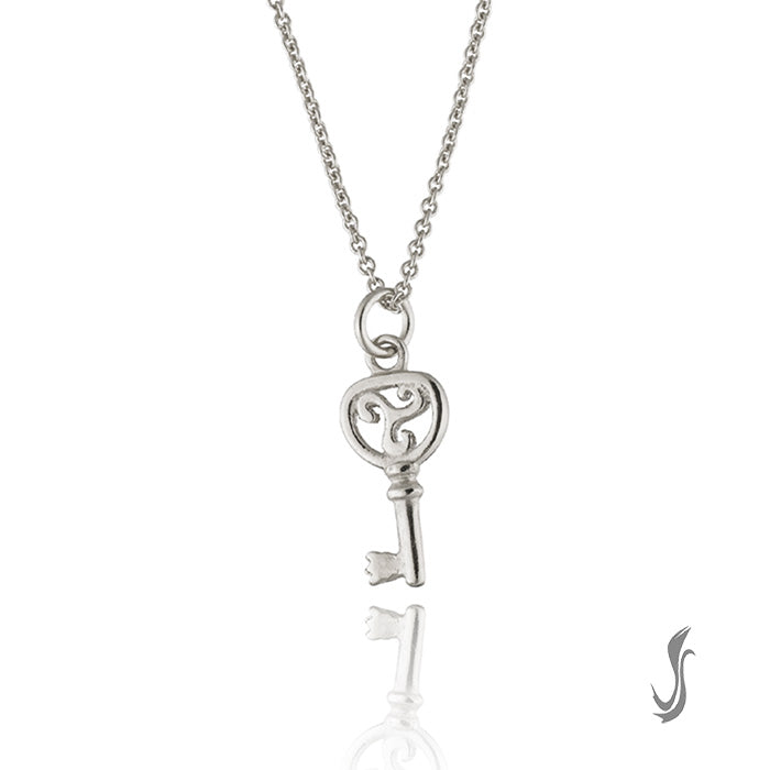 Ciondolo chiave di basso in argento 925. Collezione MUSICA Flores Ciondolo chiave di basso in argento 925. Collezione MUSICA Flores
