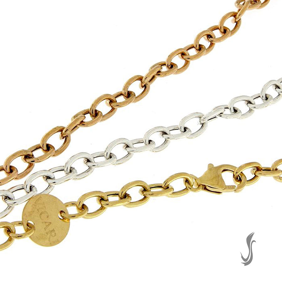 Clataly Chunky Sfera Pendente Collana Esagerata Multi-strato