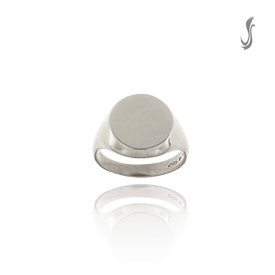 Anello In Argento Con Timbro Ovale | Italia | Sicilia | Palermo - Foto 3