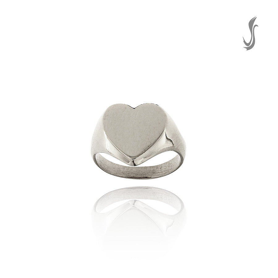 Anello Cuore Bride Acciaio 316L r.22 - Gioiello Amore Eterno Anello Cuore Bride Acciaio 316L r.22 - Gioiello Amore Eterno