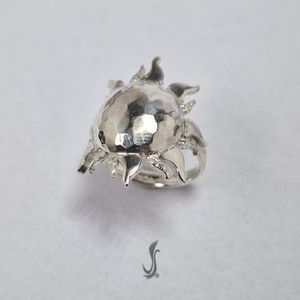anello sole di sicilia in argento