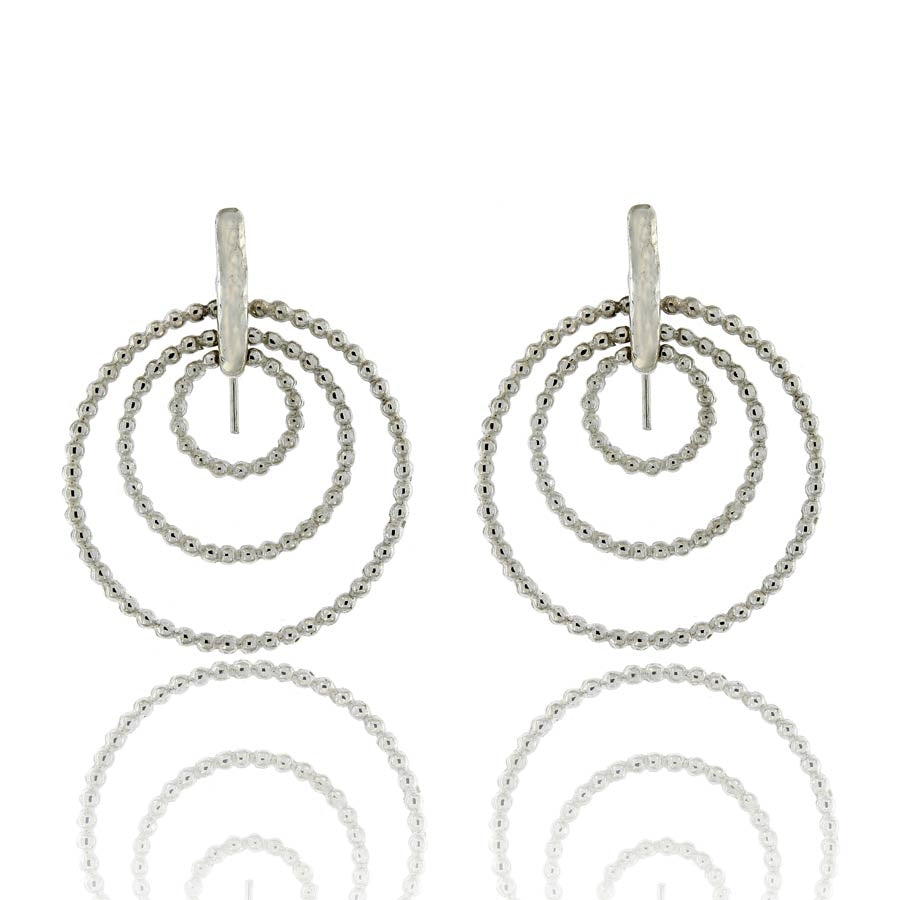 Orecchino Vintage Tibetano In Argento Sterling 925 Fatto A - Foto 2